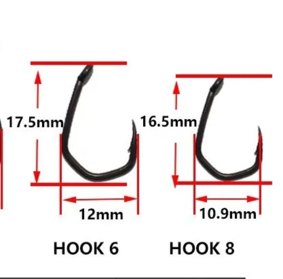 Гачки claw hook 20 шт, на коропа, амура