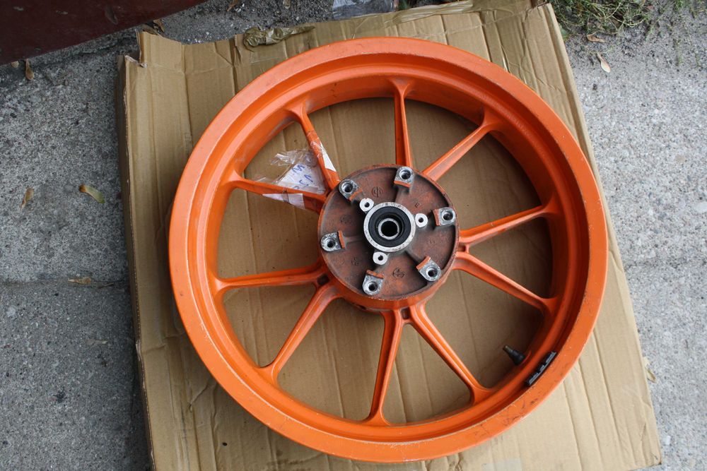 Felga Tył Tylna OEM KTM RC 125 Orange !
