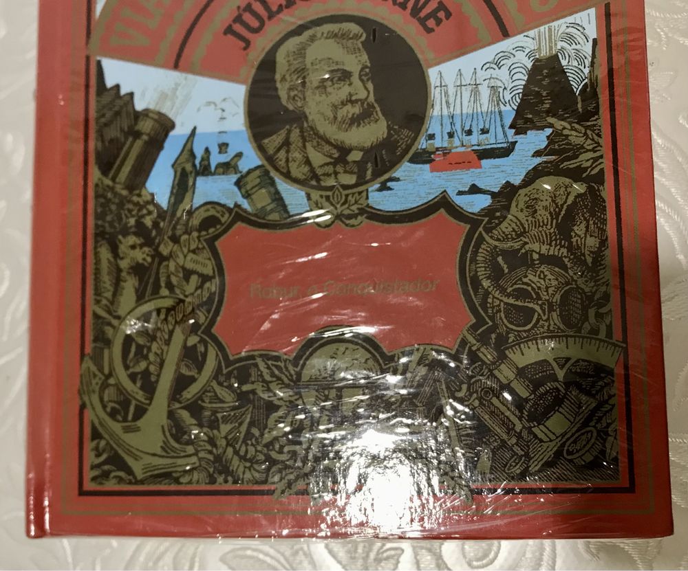Livro: "Robur, o Conquistador", de Júlio Verne (Plastificado)