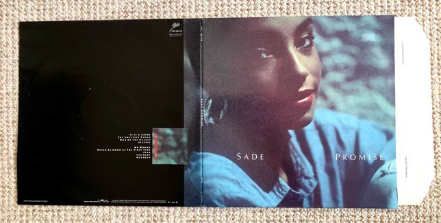 SADE  Promise LP 1985	Made in England