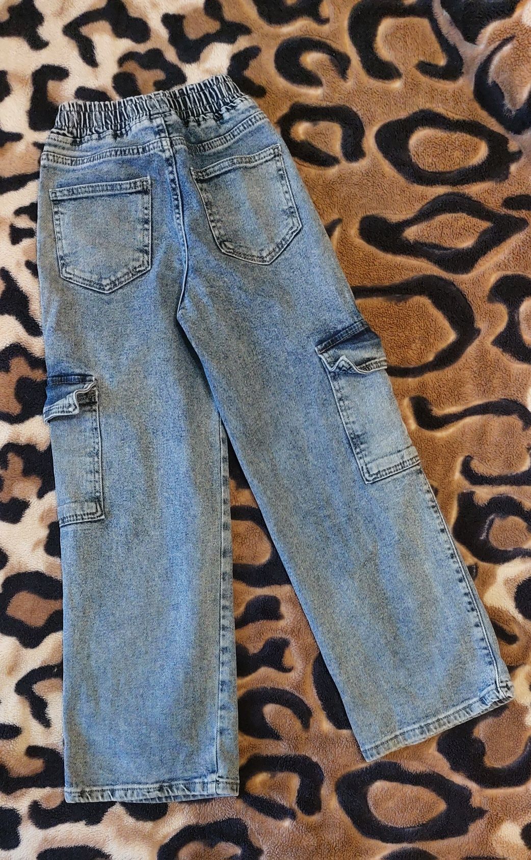 Джинси карго для дівчинки altun jeans, 140 см