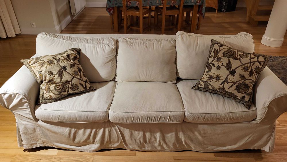 Sofa 3 osobowa i 2 fotele EKTORP