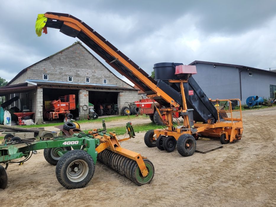 Pryzmownik podbierak pryzm taśmociąg załadunkowy