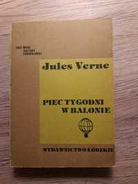 Jules Verne "pięć tygogni w balonie"