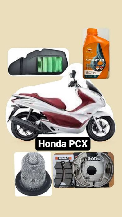 ‼️Honda PCX‼️ 125/150 вариатор фильтр колодки поршень ремень резина