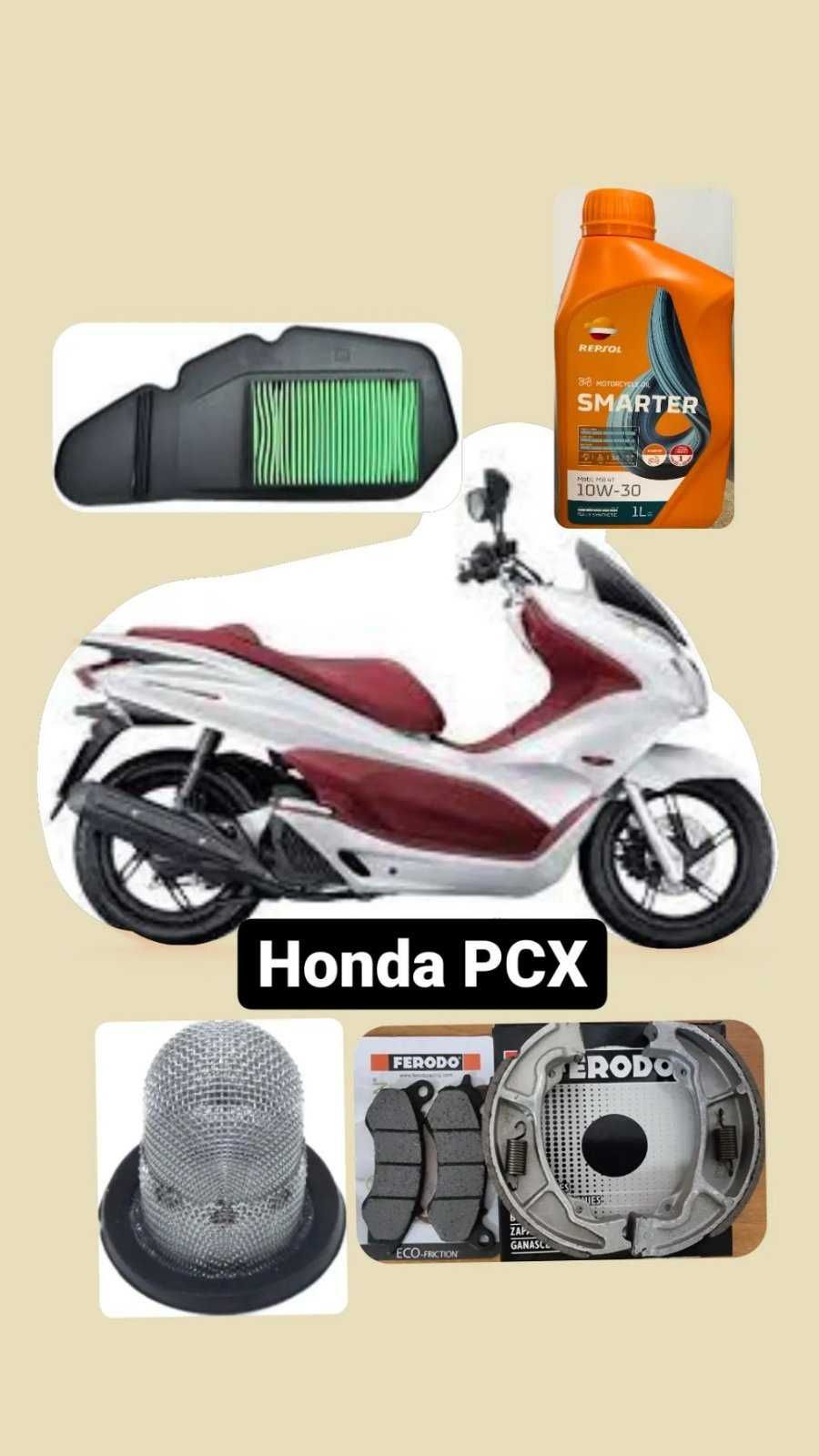 Honda PCX 125/150 детали вариатор фильтр колодки поршень ремень