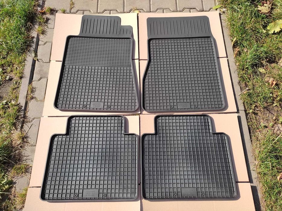 NOWE Dywaniki gumowe MERCEDES E-KL W124 93r-97r dopasowane korytka