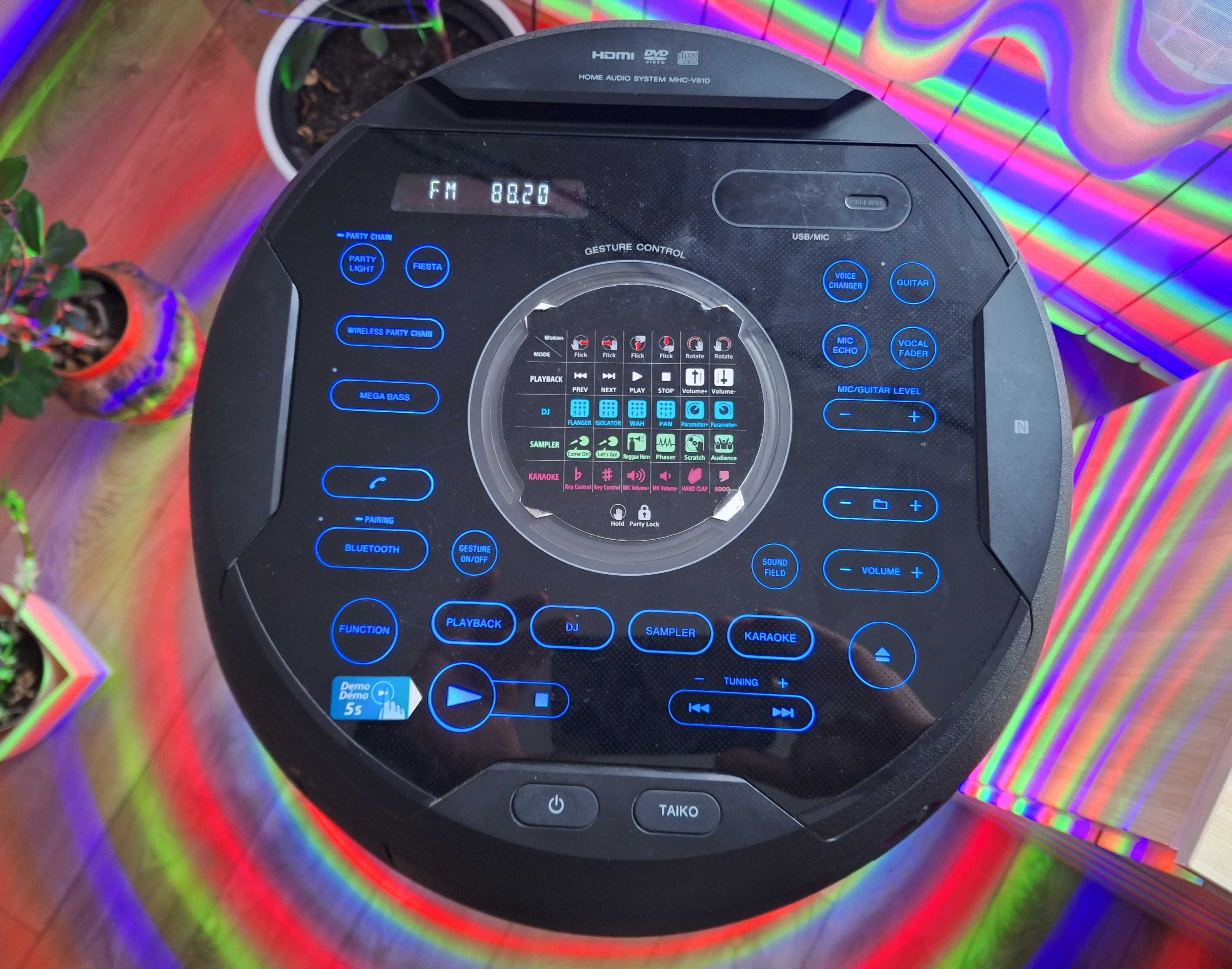 Głośnik bluetooth SONY V81D kolumna bluetooth nagłośnienie wzmacniacz