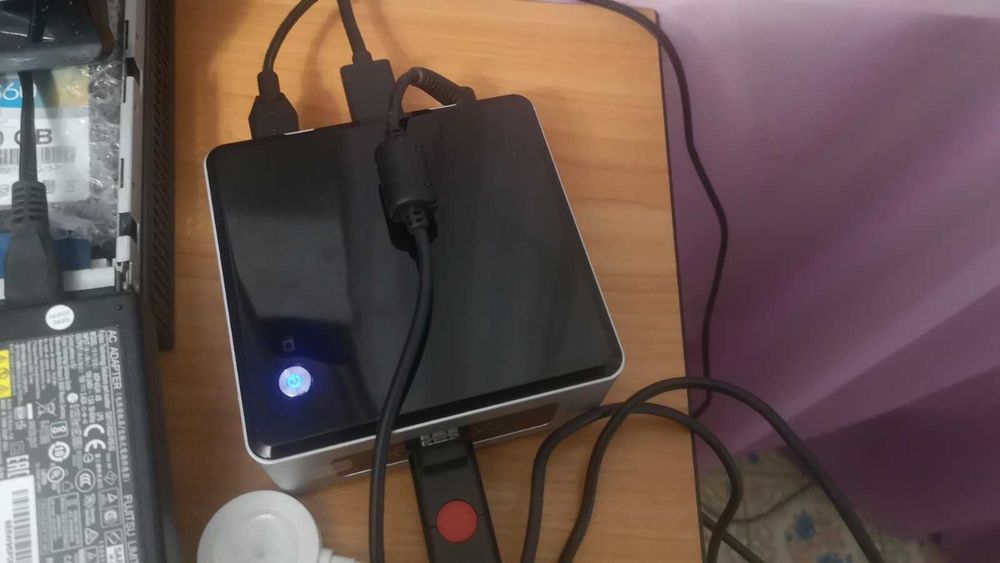 4 ядерный микро ПК для ТВ Intel NUC Pentium3700_8Gb_250GbSSD_WiFi