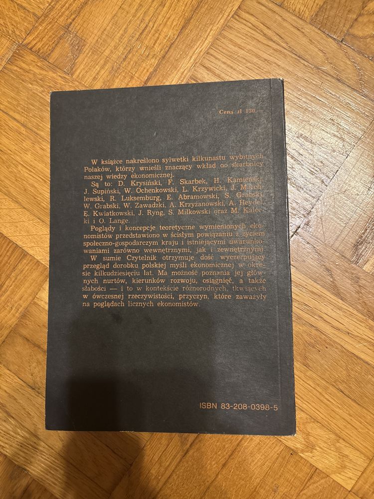 Polscy ekonomiści XIX i XX wieku pierwsze wydanie