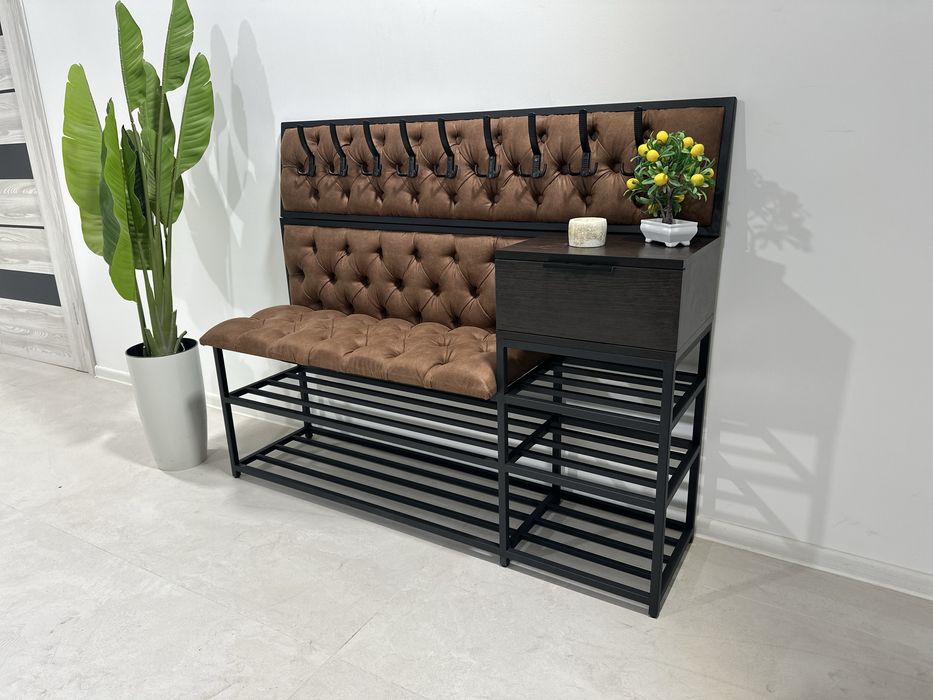 Банкетка з шухлядою консоль вішак пано передпокій коредор