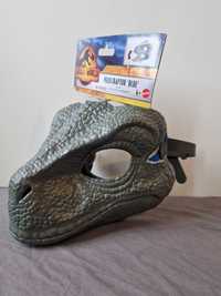 Dino maska Mattel Velociraptor Jurrasic World Furry
