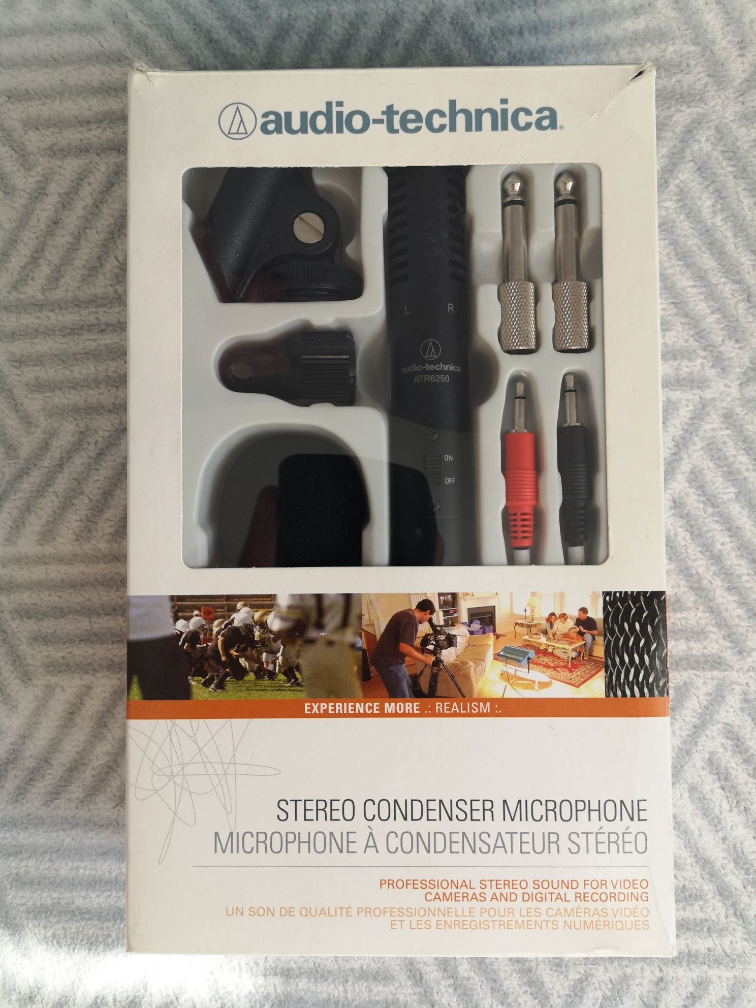 Mikrofon stereo Audio-Technica ATR 6250 pojemnościowy NOWY