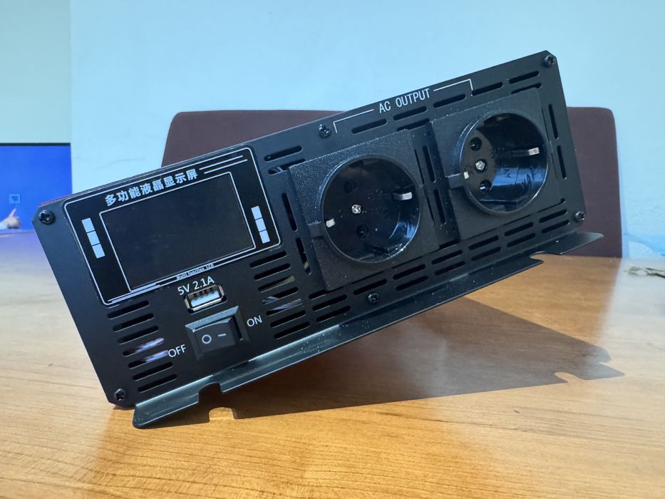 Inversor onda pura 24v com comando