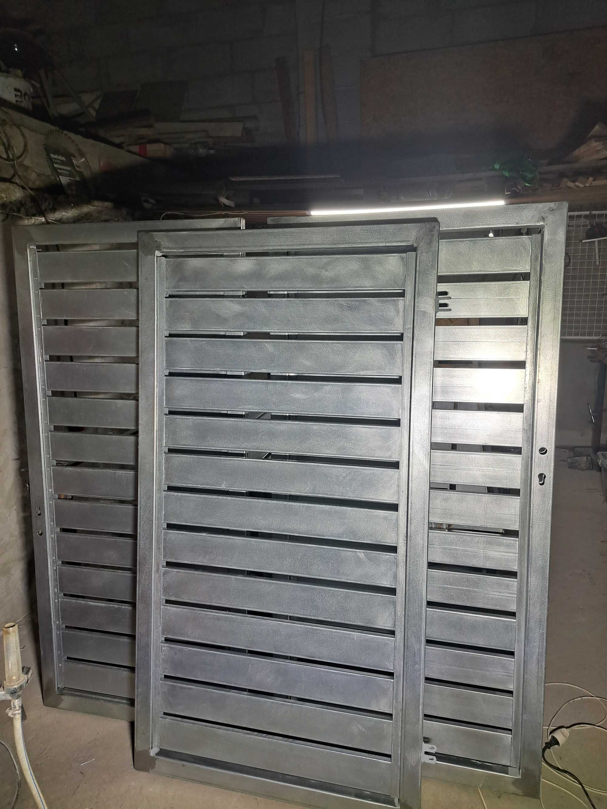 Brama przesuwna, dwuskrzydłowa,furtka, panel, ocynk,aluminium