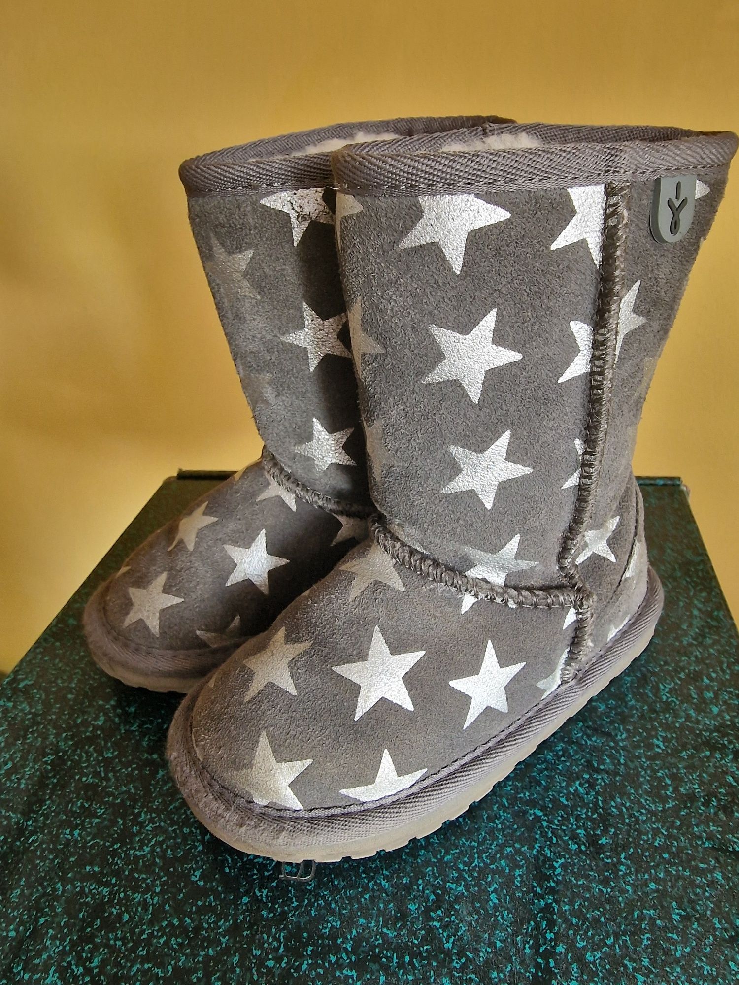 Śniegowce buty zimowe EMU wełna roz 8 /24/ 14cm