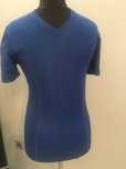 Hugo Boss niebieska koszulka sportowa męska r. S/M V- Neck Sport
