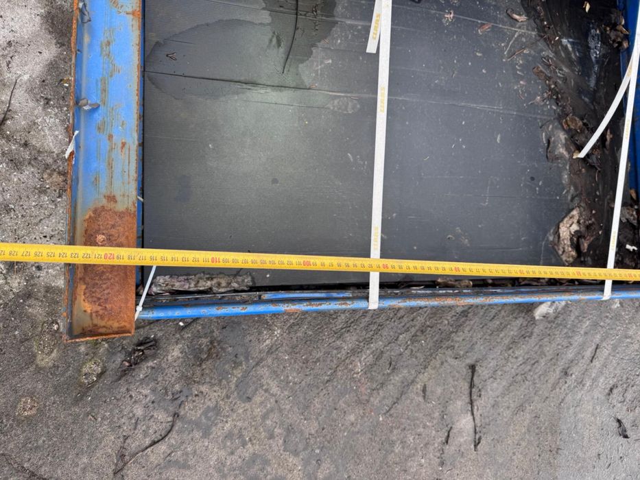 Pojemnik skrzynia metalowa