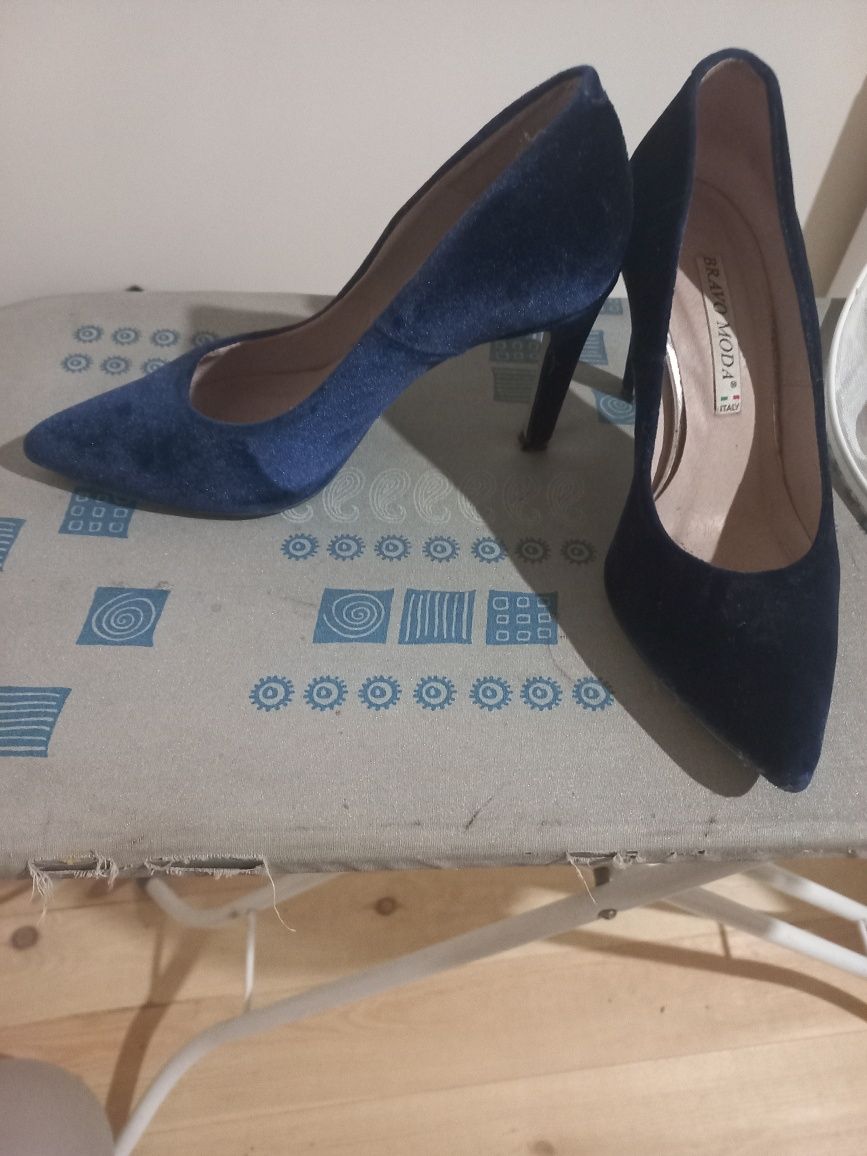 туфлі велюрові Bravo Moda