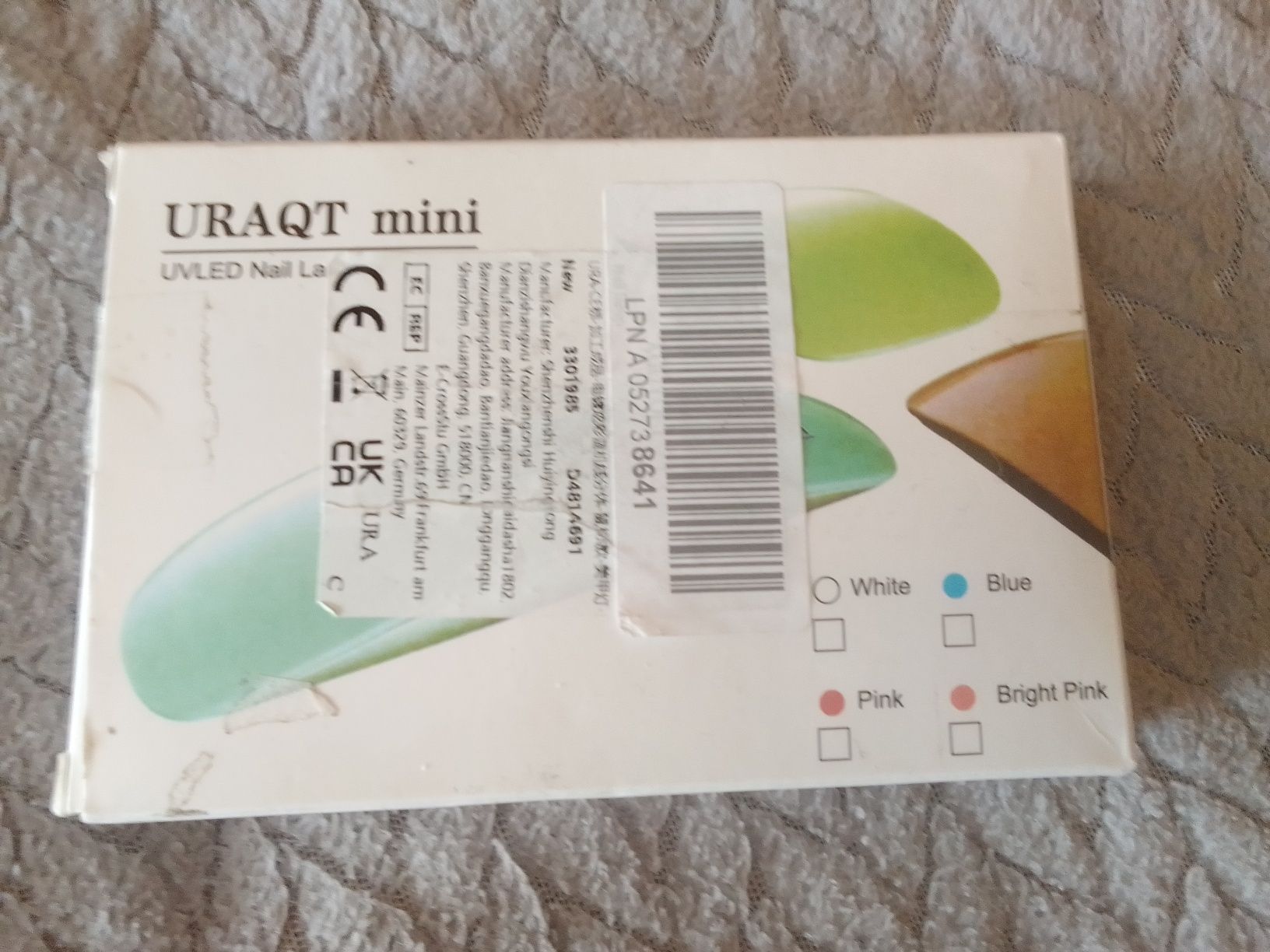 Nowa mini lampka do utwardzania paznokci