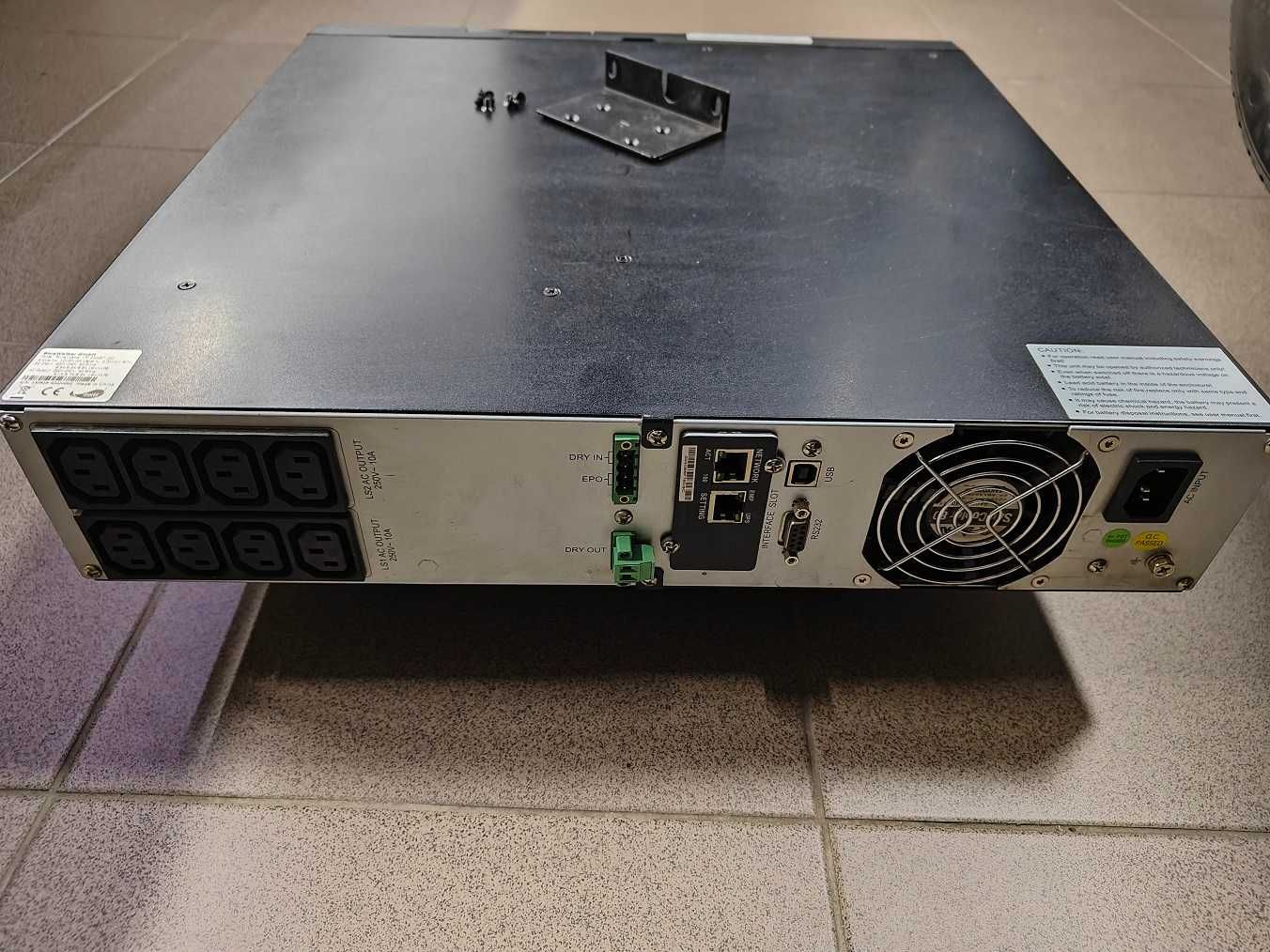 UPS BlueWalker PowerWalker VFI 2000 RT LCD karta SNMP PURE SINUS