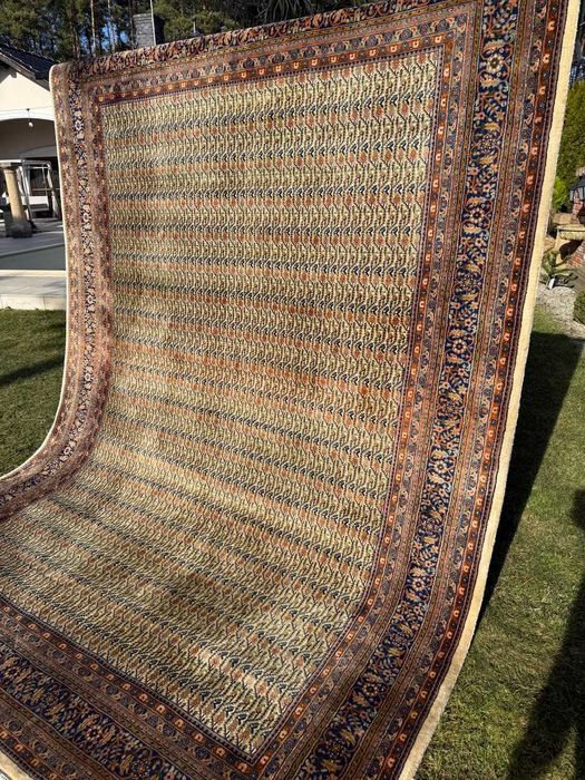 Dywan kaszmirowy r.tkany perski Indo Senneh 360x250 galeria 25 tyś