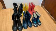 Botas neve chuva Galochas Botins