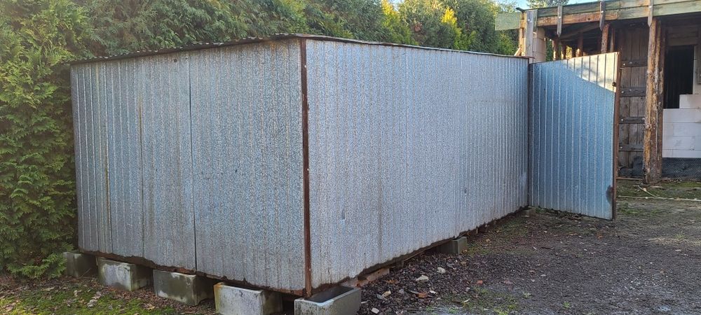 Garaż blaszany / Szopa / Blaszak / Budowa / 3x5