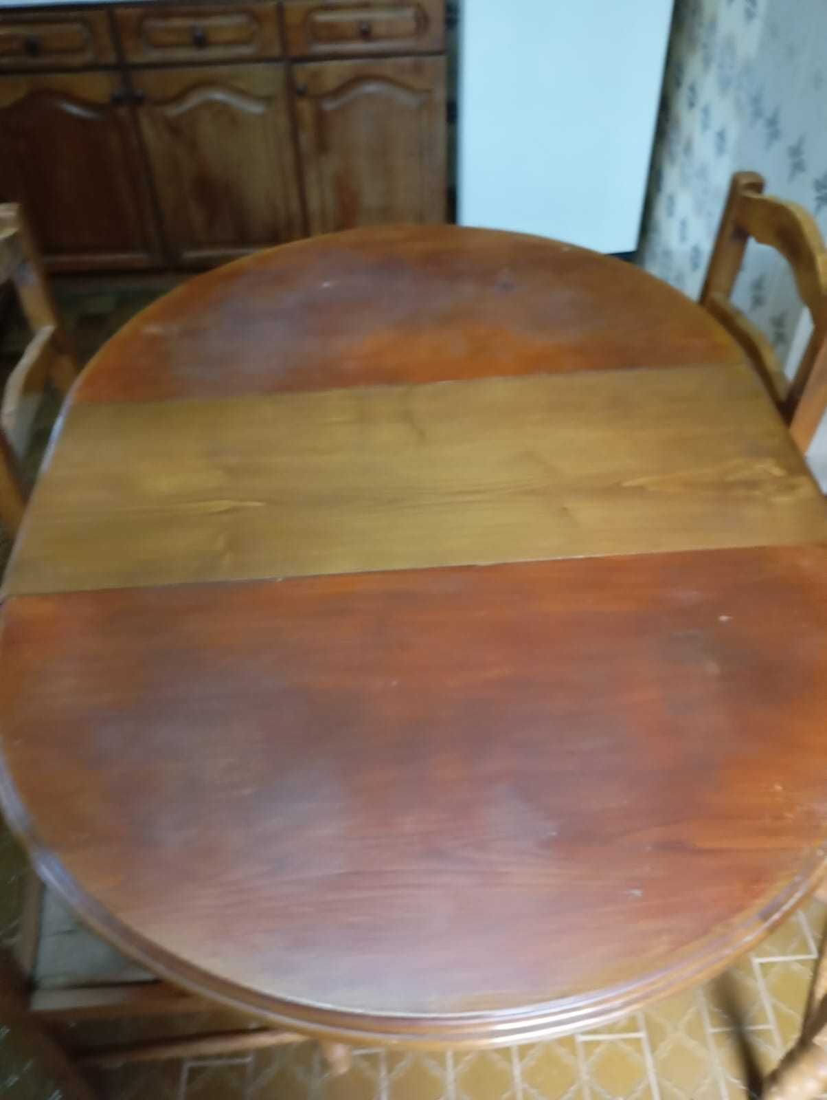 Mesa Extensível Madeira Maciça