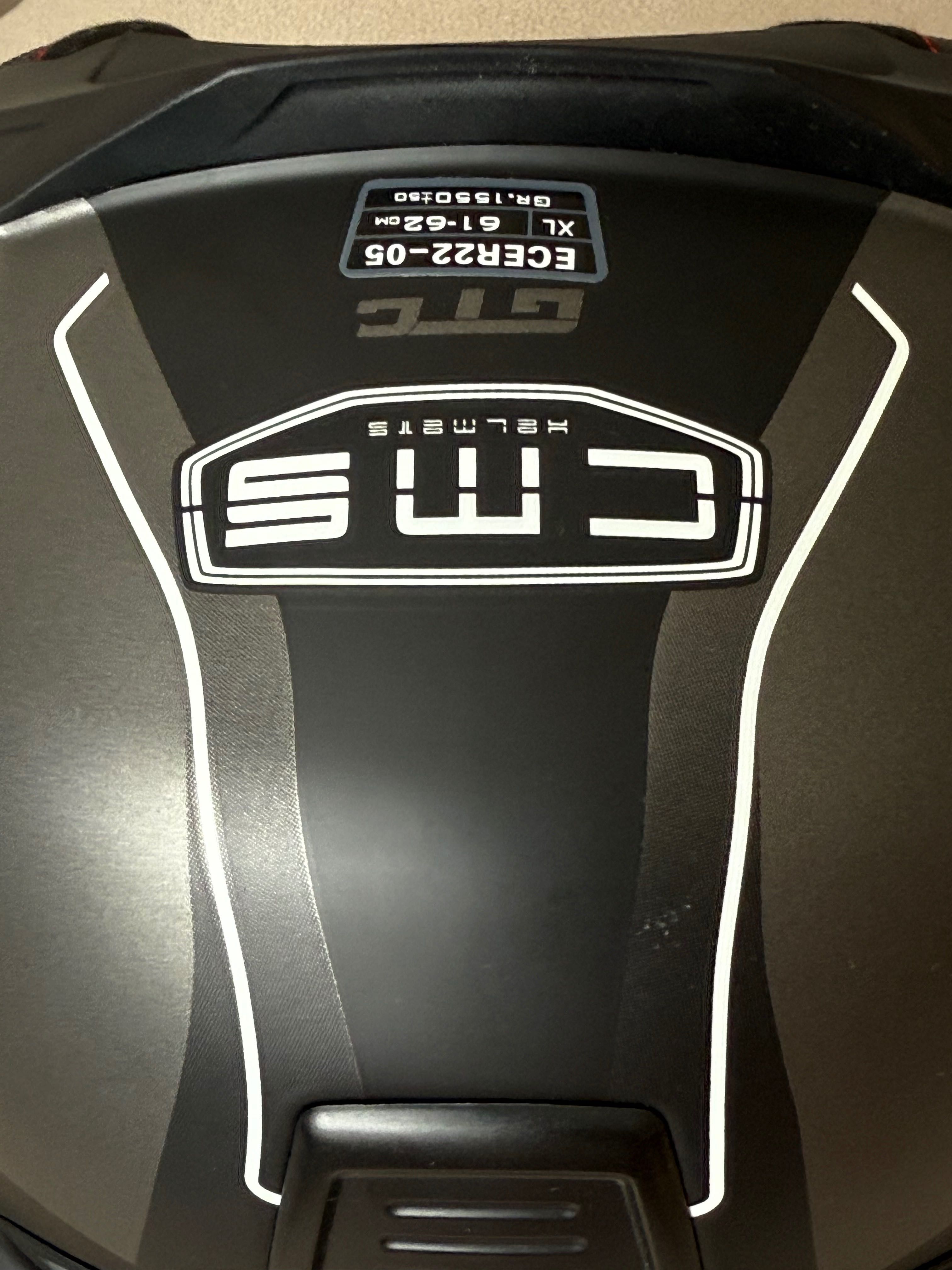 Мотошалом шолом CMS GTC Cruiser Black HELMETS