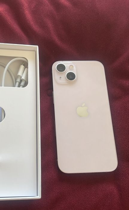 Iphone 13 rosa, 128g como novo