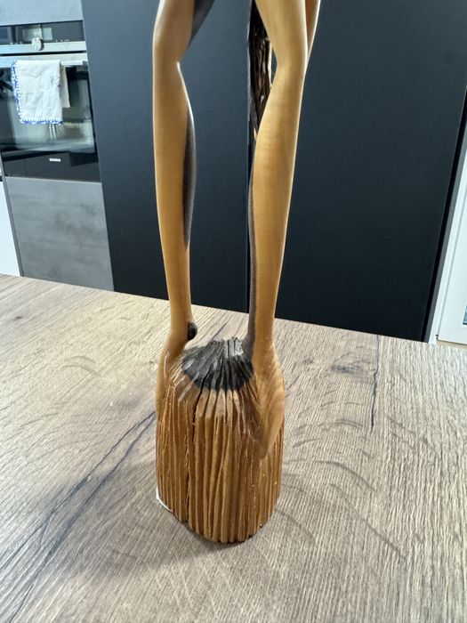 Escultura em madeira arte africana