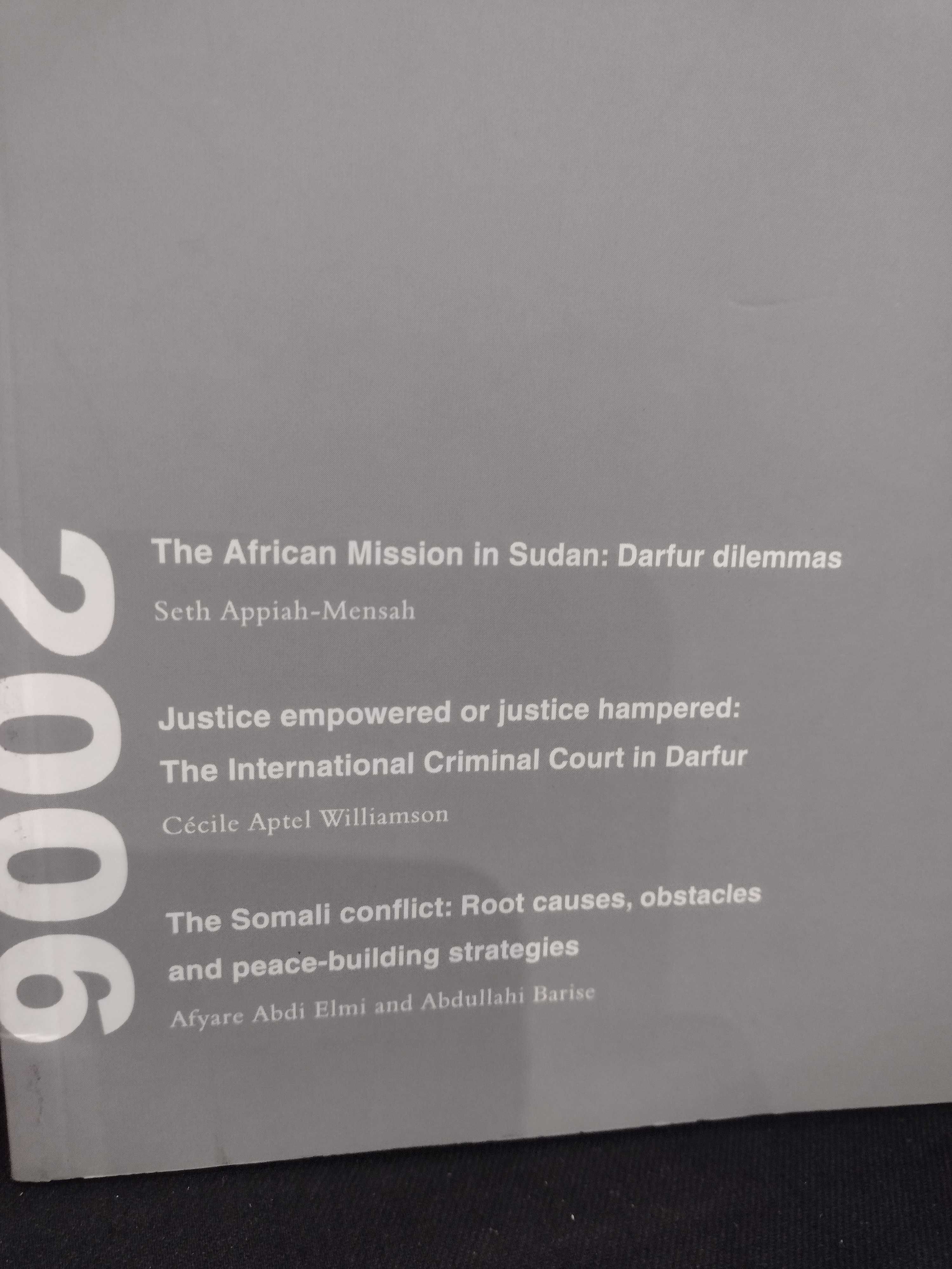 African Security Review 2006