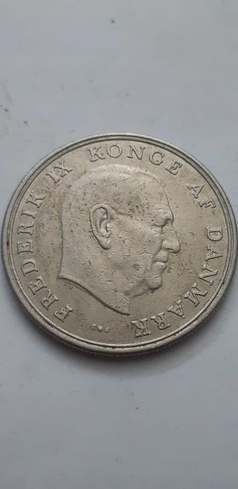 Dania 1971 5 koron  - real foto