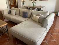 Sofá com chaise-longue Chateau D’Ax