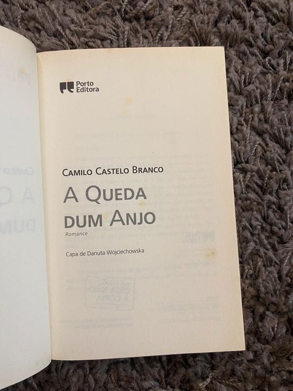A Queda dum Anjo - Camilo Castelo Branco