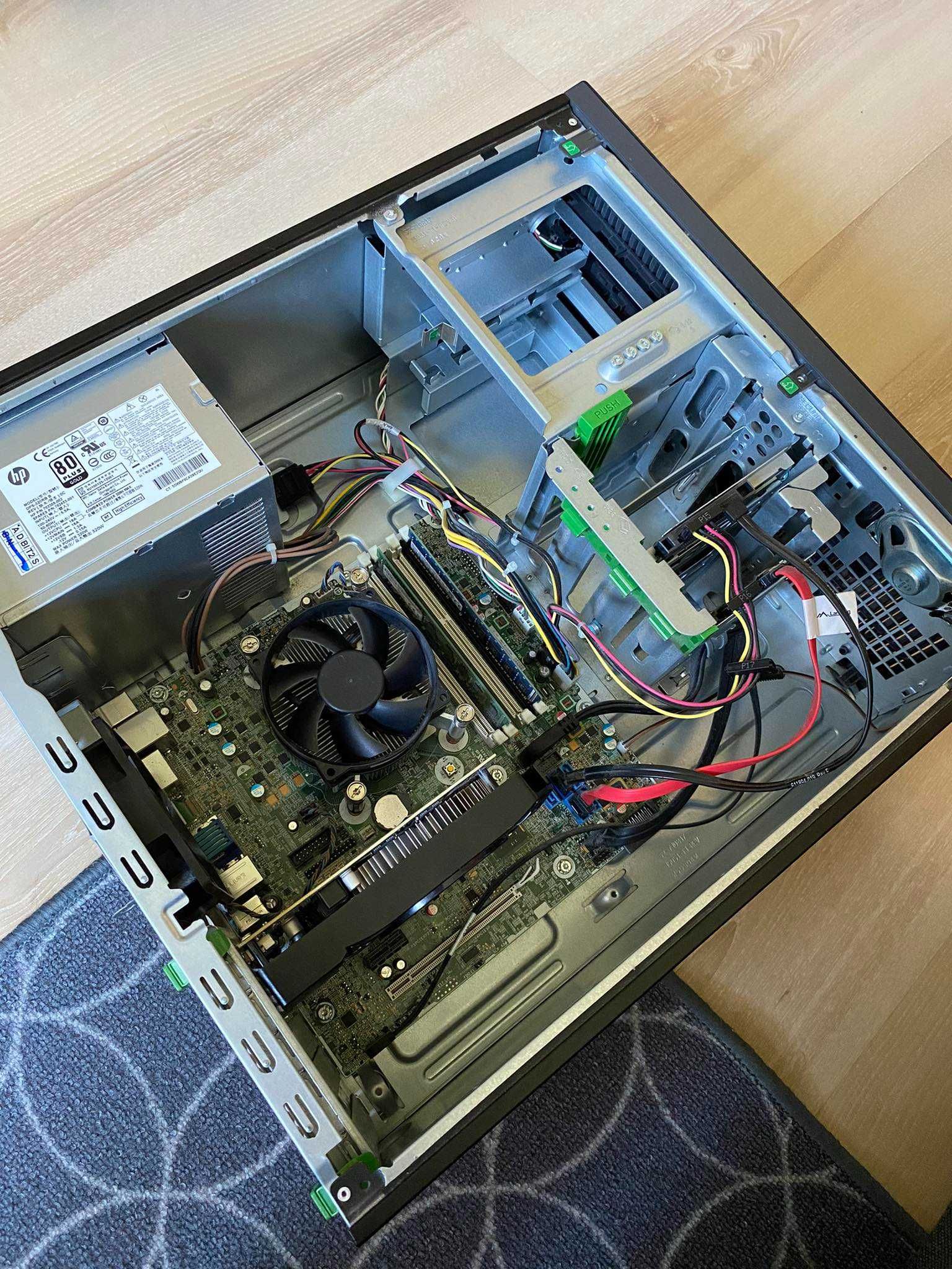 Komputer do gier GTX 1050 Ti, i5, SSD + HDD, 12 GB RAM + karta wifi