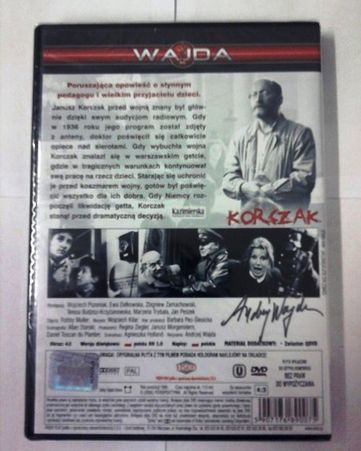 KORCZAK DVD film Andrzej Wajda folia NOWY