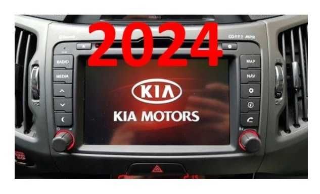 Polskie menu lektor KIA Hyundai mapa 2024 ix35 i40 Sportage Ceed Venga