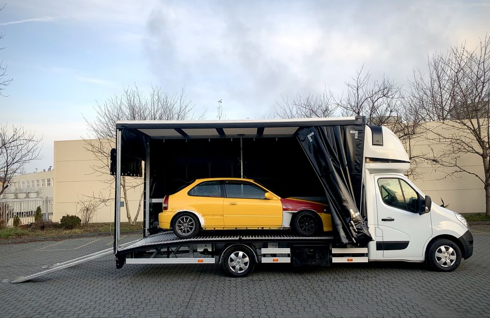 Renault Master 2.3 165 Kryta autolaweta. Najazd 520 cm. Super stan
