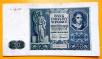 Banknot 50 zł 1941 seria A