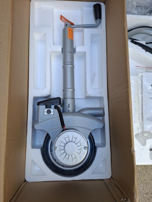 Roda jockey motorizada