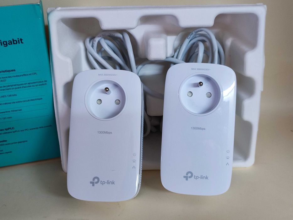 Kit Powerline TP-Link AV1300 Gigabit 2 Adaptadores