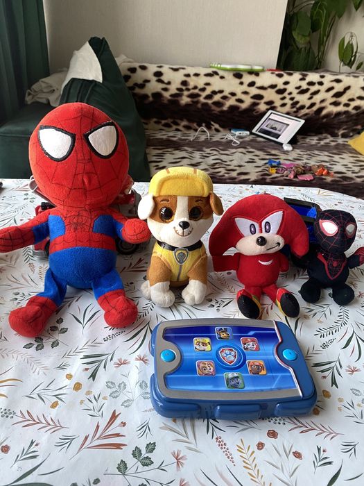 Щенячий патруль интерактивный планшет пульт (звук), машинка