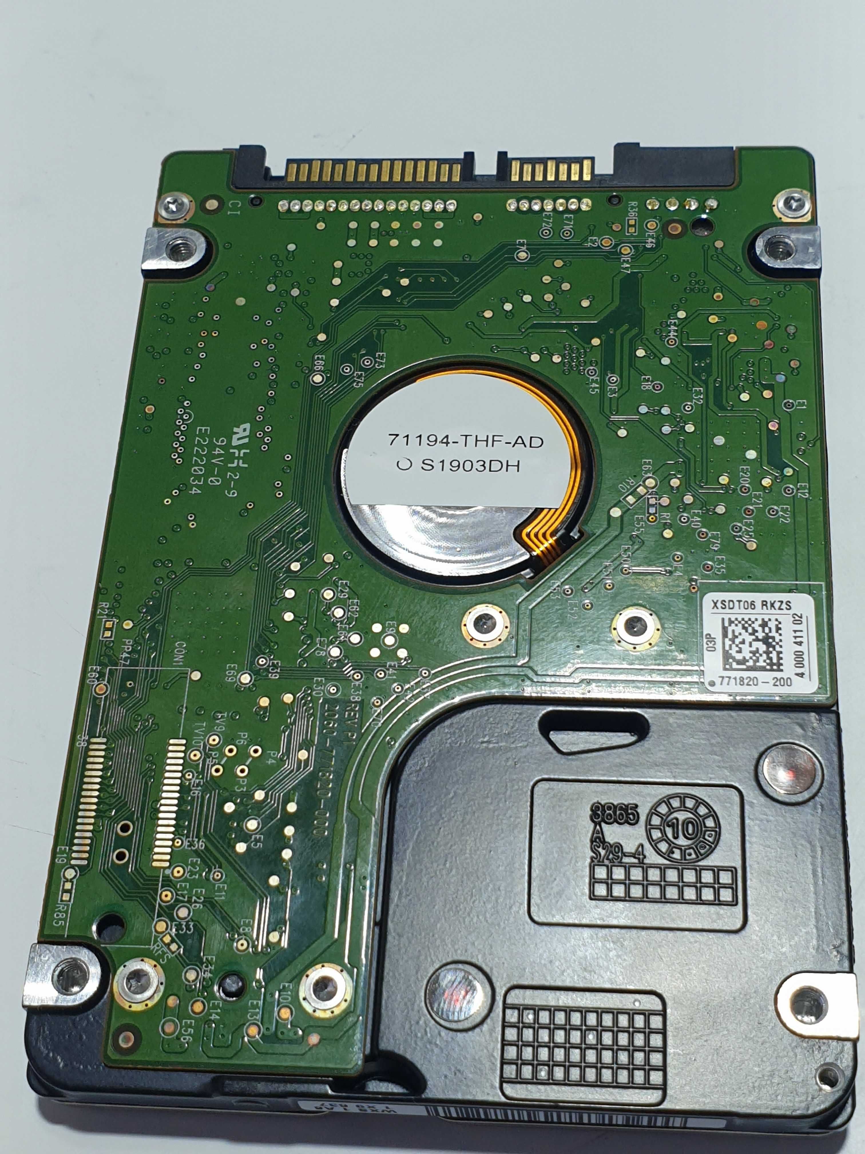 HDD 500GB  2.5" Жорсткий диск   WD5000BPVT-24HXZT3