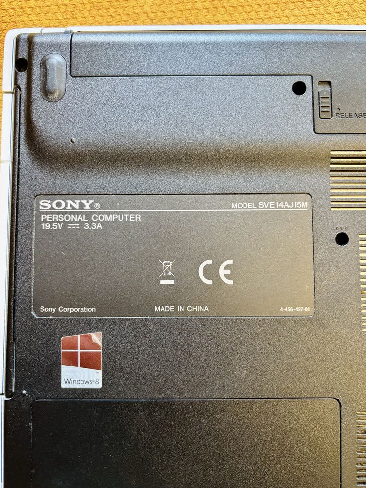 Sony VAIO - uszkodzona matryca