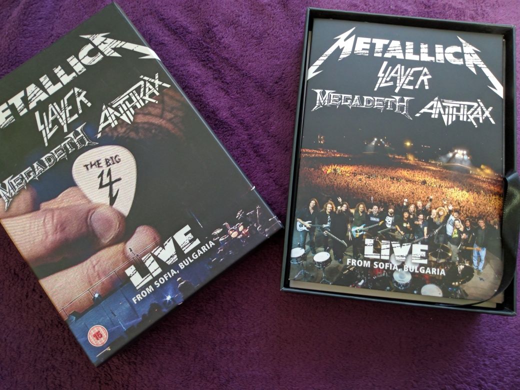 The Big Four Live from Sofia, Bulgaria Sonisphere box kolekcjonerski