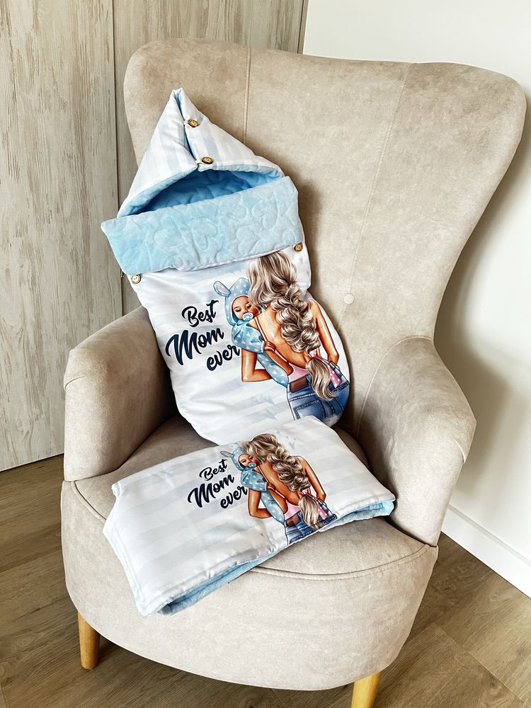 Śpiworek do wózka gondoli mufka