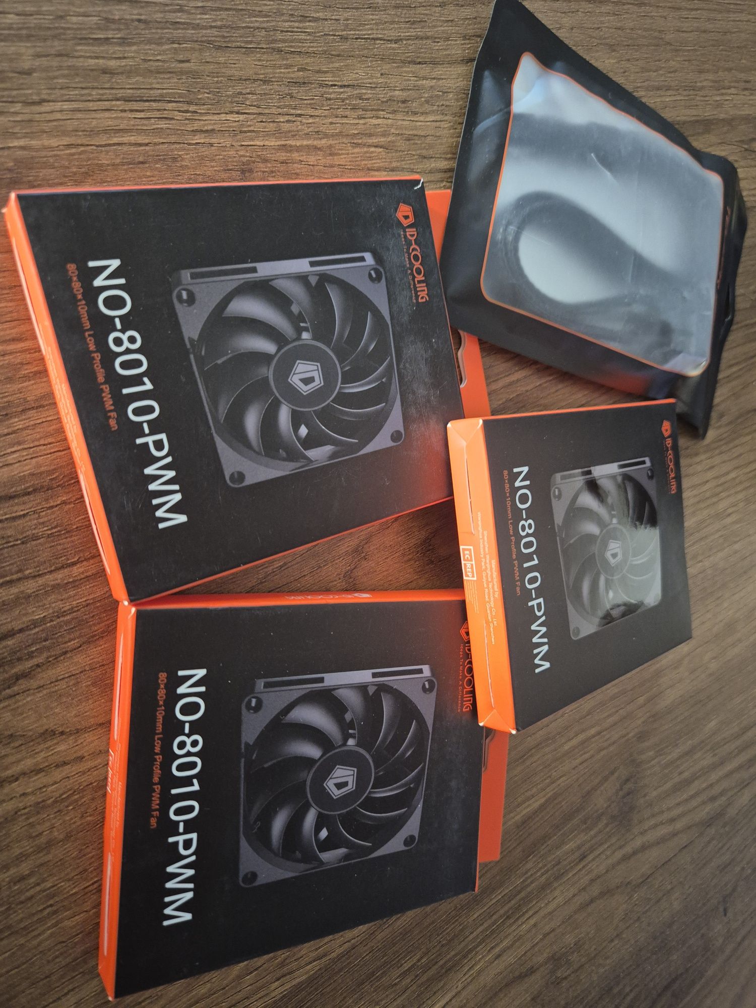 Ventoinhas ID-COOLING NO-8010-PWM