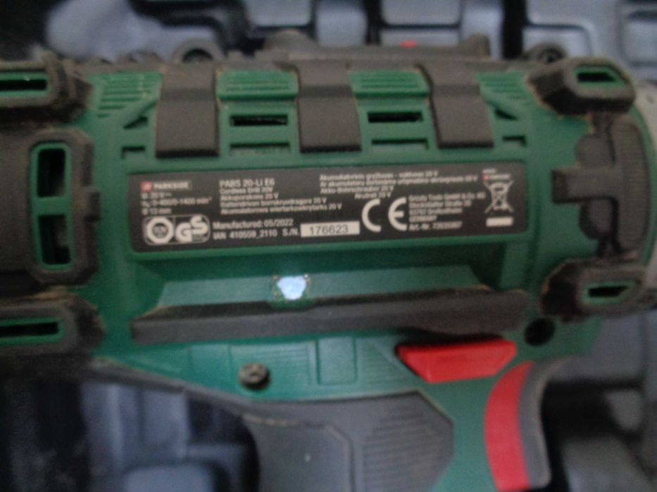 PARKSIDE wiertarko-wkrętarka 45Nm 20V Li-E6